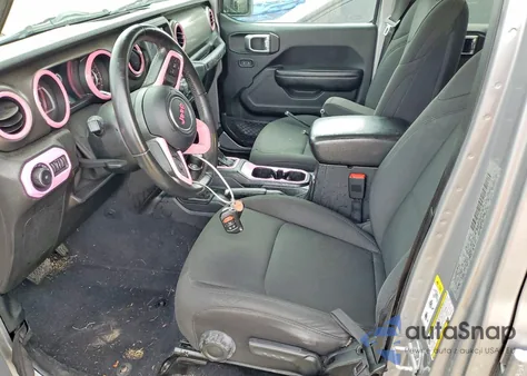 2019 Jeep Wrangler Unlimited Sport из США, поврежденный, VIN 1C4HJXDG1KW630562